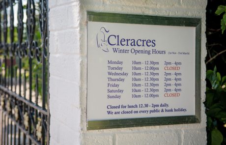 Cleracres cattery sign
